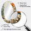 Natures Symphony - grand miroir mural ovale sur métal-822569130