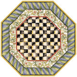 Courtly Check® Purple/Green Washable Rug