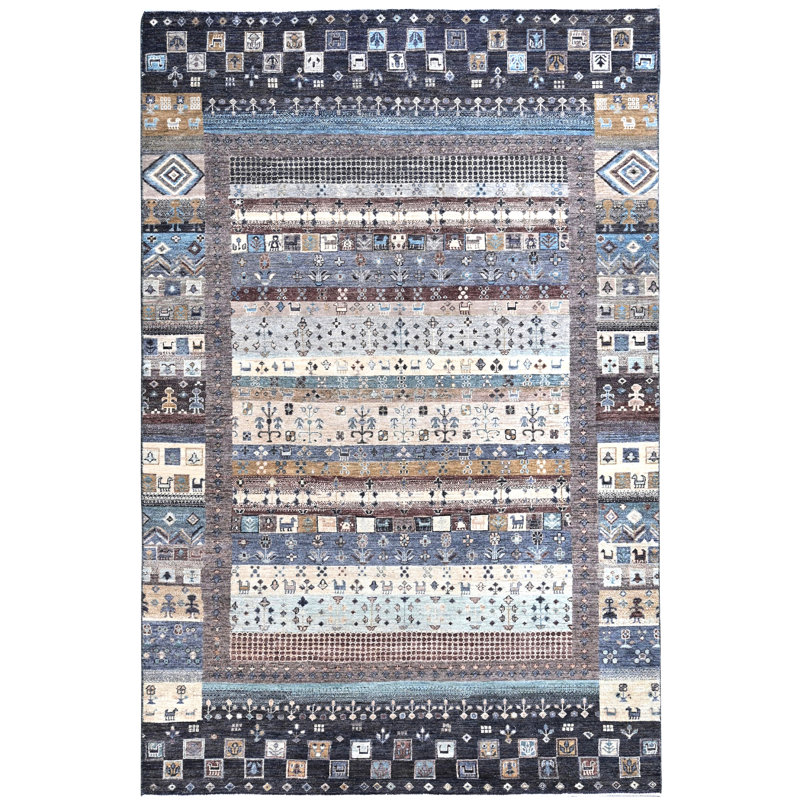 One-of-a-Kind Hand Knotted Area Rug
