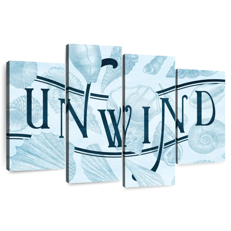 Kema Unwind Shells, 42" H x 68" W