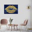 «Fashion and Glam Solid Kiss» - Impression sur toile-14426824-66812043