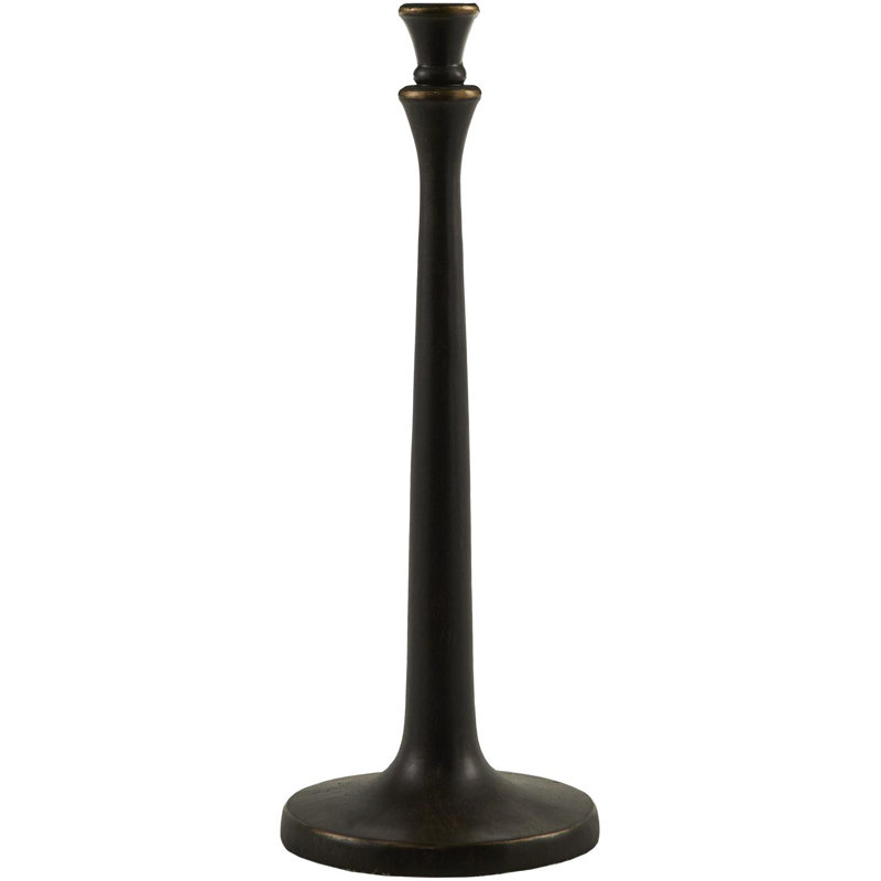 Alecs  Table Lamp, Black, Beige