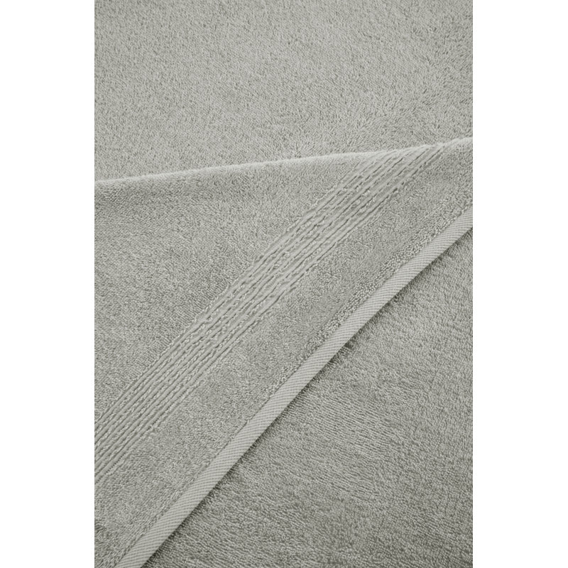 Ozdilek 4-Piece Bath Towels, 27x54 100% Turkish Cotton, Luxury Quick Dry, Extra Large, Fade-Resistant, Eco-Friendly, Spa Towel, Comfortable (Light Brown)