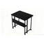 Petit bureau pliable pliable pour les petits espaces, bureau d'écriture 31,5 pouces pour bureau, bureau à la maison pliable pour chambre 80 * 58, noir
