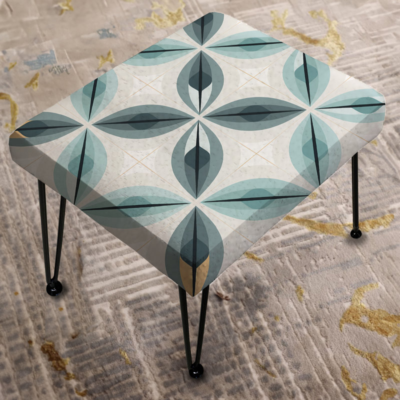 Repose-pieds Submat - Symmetry - Damask Rectangle