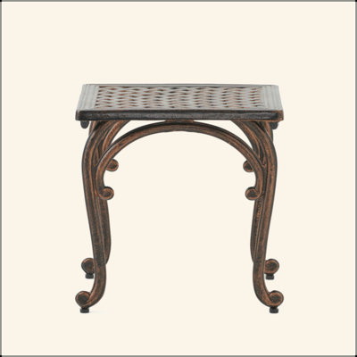 Ensemble de table d'appoint charmant pour l'extérieur