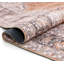 Nile Tarifa Bohemian Medallion Machine Washable Flat Pile Rust Rug-59718802