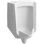 Bardon High-Efficiency Urinal (Heu), Washout, Wall-Hung, 0.13 gpf To 1 gpf, Rear Spud