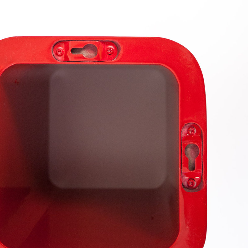 2 Piece Cube Shelf, Red