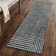 Distressed Bohemian Stripes Washable Non Slip Area Rug
