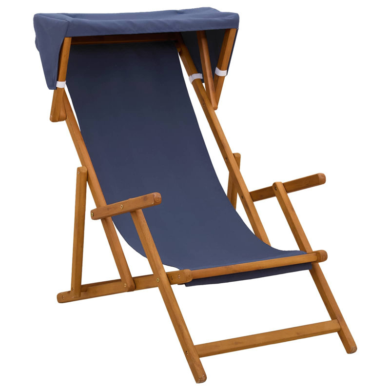 67.5cm Long Sun Lounger, Blue, 2