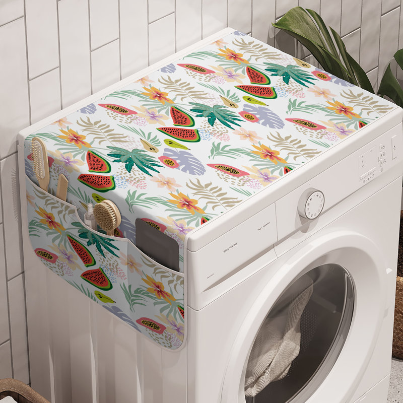 Ensemble de 2 machines à laver East Urban Home Tropical 47 po x 18,5 po