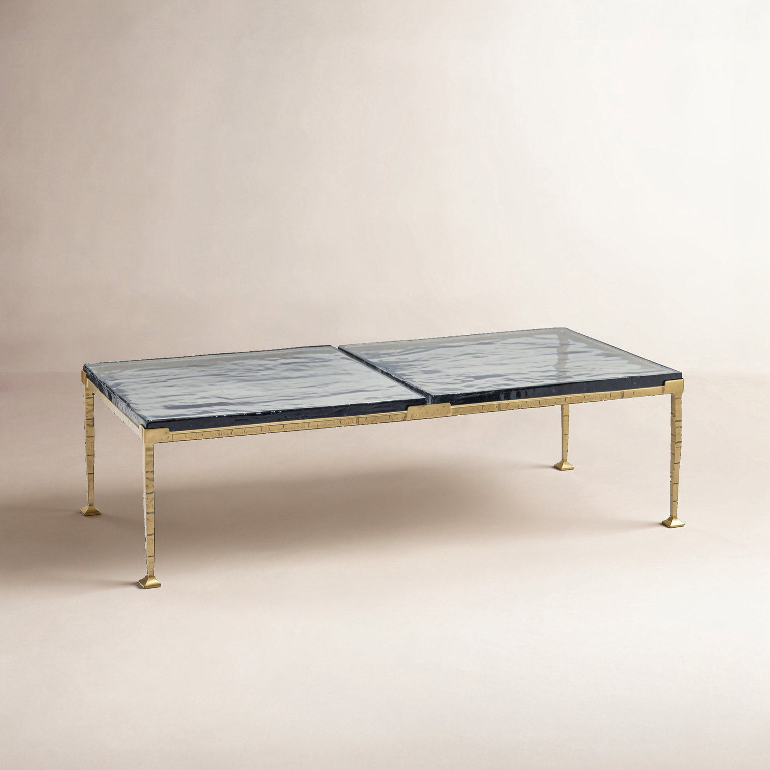 Castino 50" Glass Coffee Table