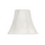 Abat-jour cloche en Similisoie en soie de 5 po (attache) de couleur beige