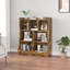 Bibliothèque et bibliothèque pour enfants à trois niveaux, armoire de rangement pour jouets pour livres et jouets, étagère à casiers multiples avec armoire à casiers-1220658696