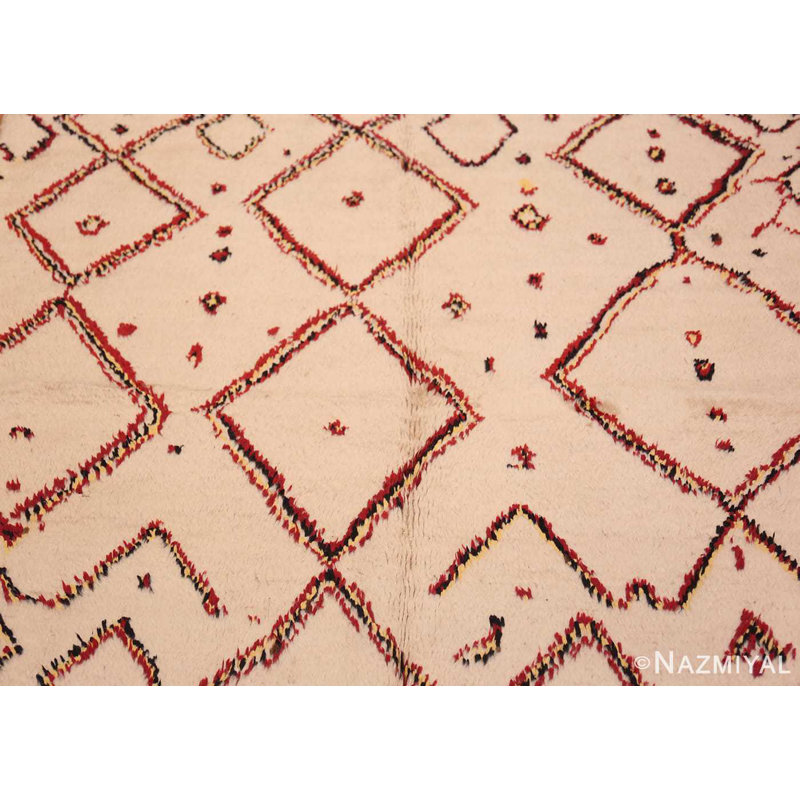 Moroccan One-of-a-Kind 4'8" X 10'4" Runner Area Rug in Brown/Tan