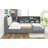 Full Size Gray Wood Platform Bed With Storage Headboard, Shelves, 2 Drawers And Long - Lasting Durability Comfortable Sleep Experience-669041365