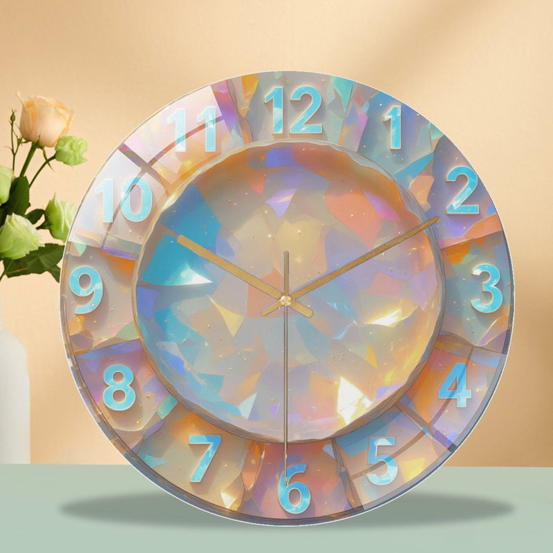 Horloge murale Iridescent