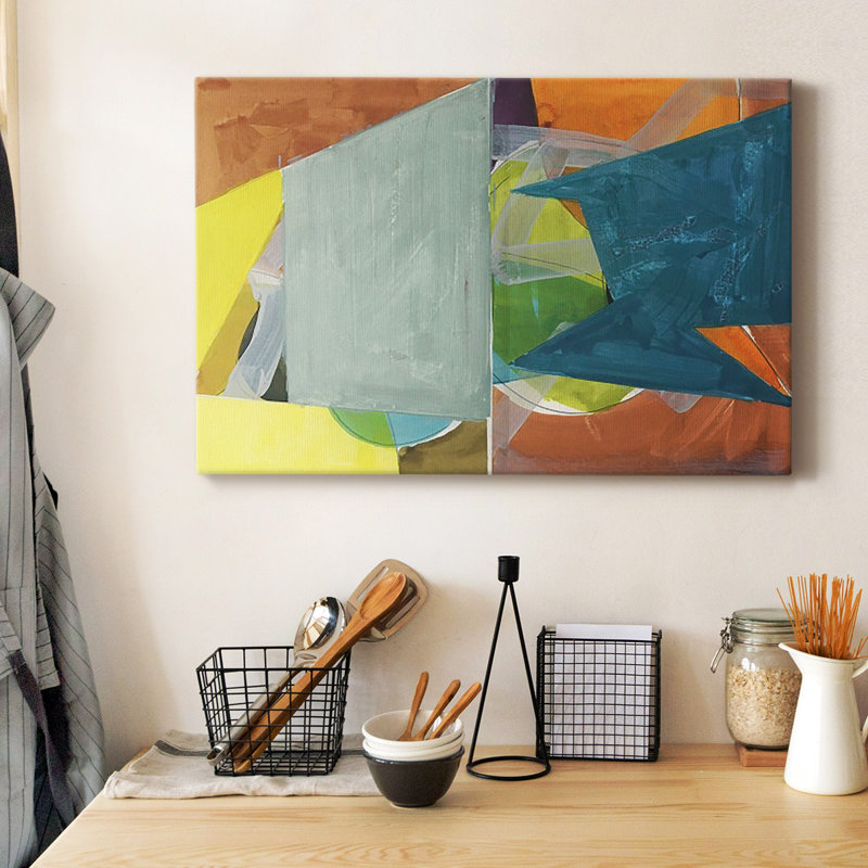 Jigsaw 2 Premium Gallery Wrapped Canvas - Ready to Hang, 40" H x 60" W