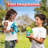 2 Kids Bubble Gun with 2 Bottles Refill Solution