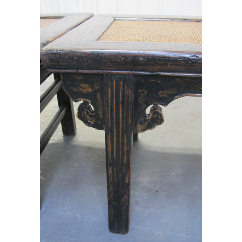 Pair of 19th Century Elm Side Tables