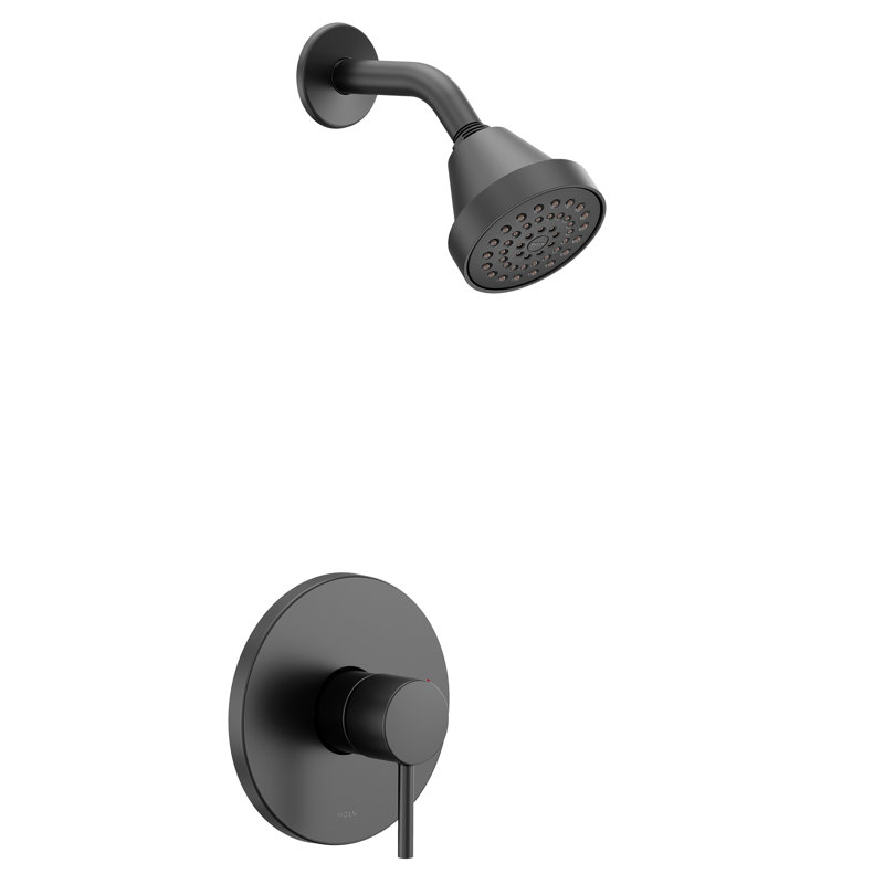 Align Shower Faucet, Matte Black