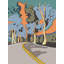 Canary Pines Sun Framed Graphic Art-64401503