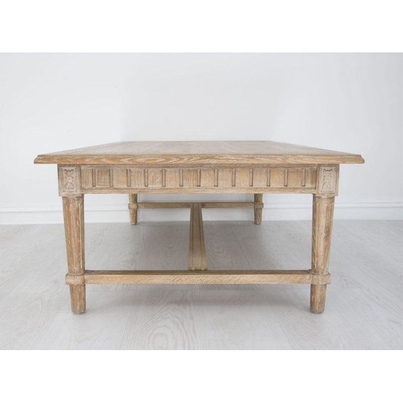 Fleur Solid Wood Coffee Table