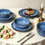  Halo Edge 12 Piece Stoneware Dinnerware Set, Service for 4-652155534