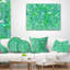 Coussin lombaire à motif fractal aquarelle Abstract-30734822