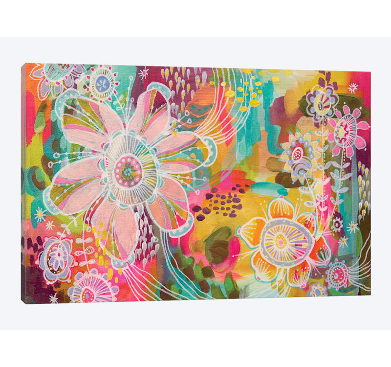 « swoon », impression sur toile tendue, H 12 po x l 18 po x P 1,5 po, Pas de tapis, Toile tendue