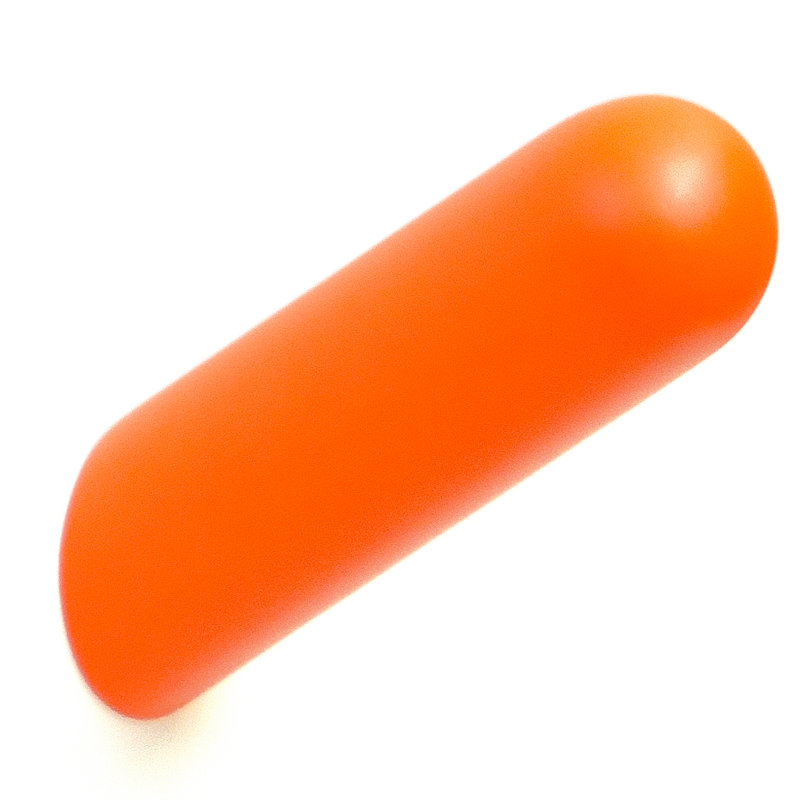 Belinda Solid Wood Wall Wall Hook, Orange