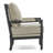 2 Pieces Mid-century Farmhouse Accent Armchair, With Solid Wood Frame And Cushion Seat And Back-551560741