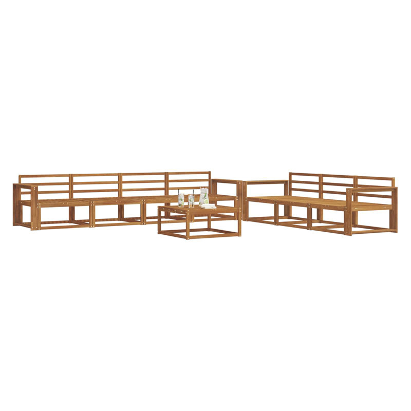 337cm Wide Patio Sectional Set