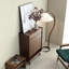 Petite armoire de rangement pour chaussures minimaliste