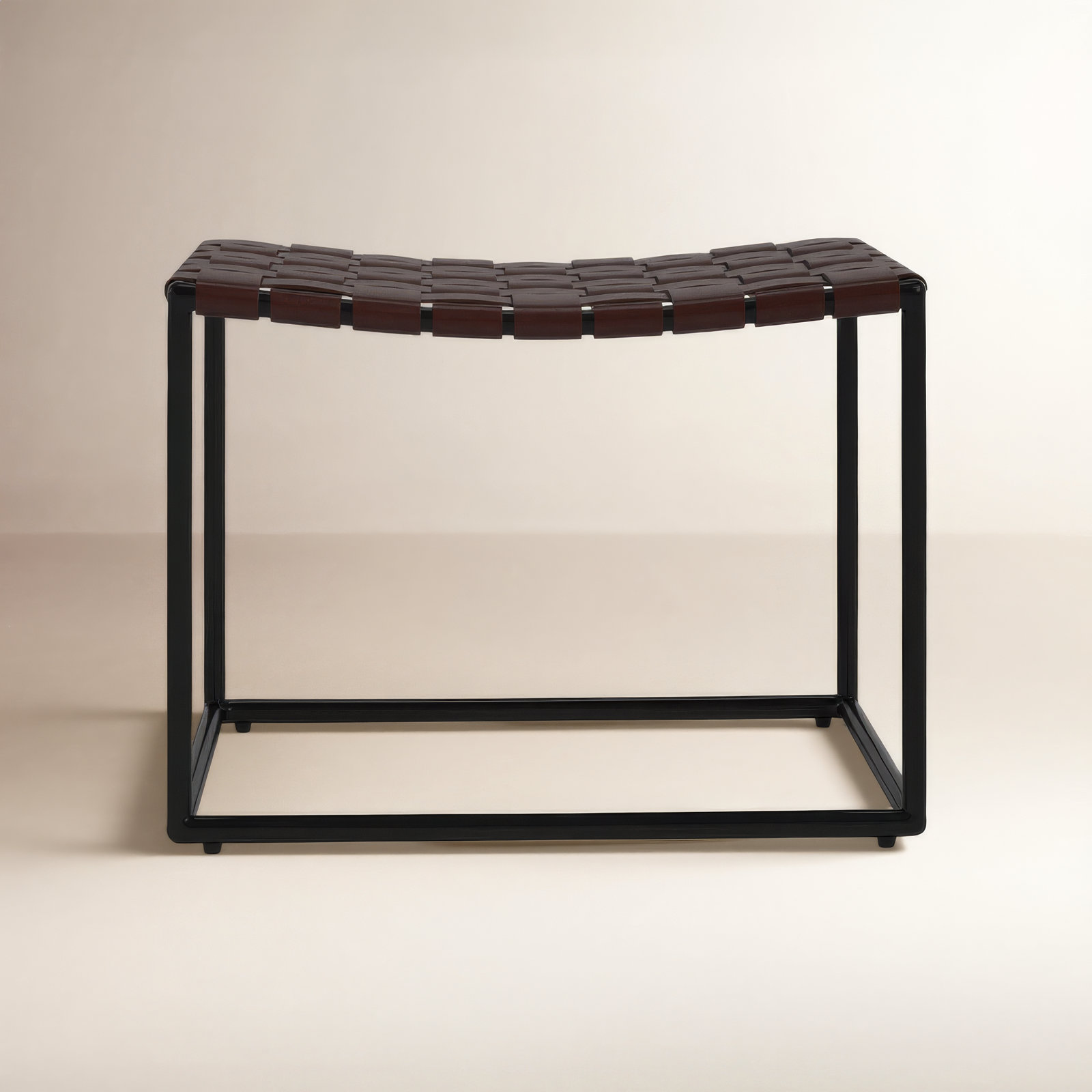 Holden Accent Stool, Dark Brown
