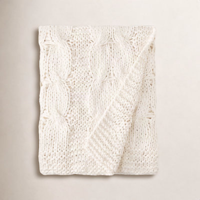 Wildomar Cotton Knit Throw Blanket