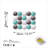 Elegant Wall Lamp with 20 Decorative Ball Lights, 2.4-2.8 in Diameter | 100% Polyester Design, 118 in Cable Length | Battery Operated (3 x AA, Not Included) | Perfect for Home Decor & Ambient Lighting-106854201