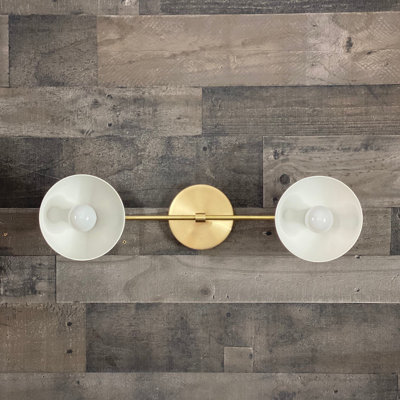 Scheiner Solid Brass Armed Sconce