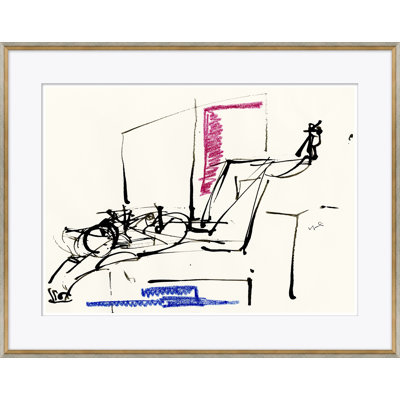Abstract Figure Giclee Print by Yuki Osada