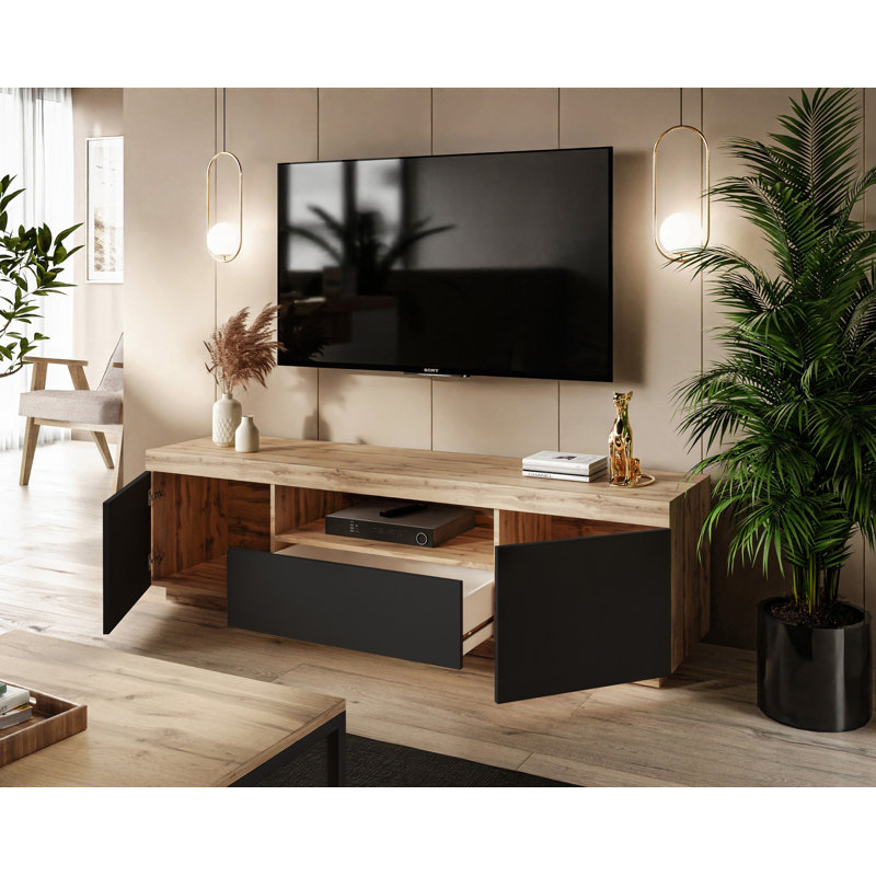 Adiza 3 - Piece Living Room Table Set, Black