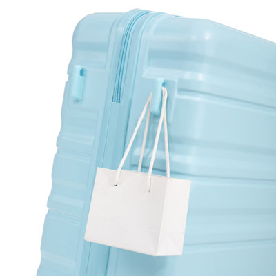 20 "/ 24" / 28 "3 pièces / ensemble en valise à roulettes en ABS, valise de cabine, couleur assortie, serrure à combinaison