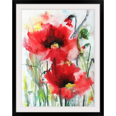 « red pops », reproduction d’art Karin Johannesson