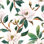 Panneau de papier peint adhésif fleur