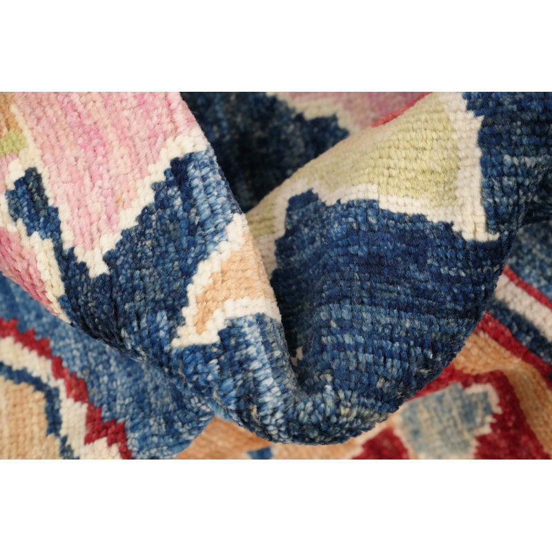 Tapis bleu Oushak 8 x 8