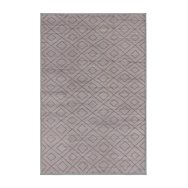 Tapis oriental gris Borba, Rectangle 7 pi x 10 pi