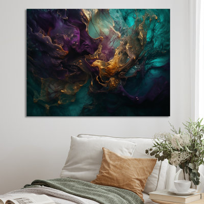 L'essence de la fluidité III sur toile