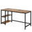 Wooden Computer Desk with Adjustable Shelf-1248003840-1248003843