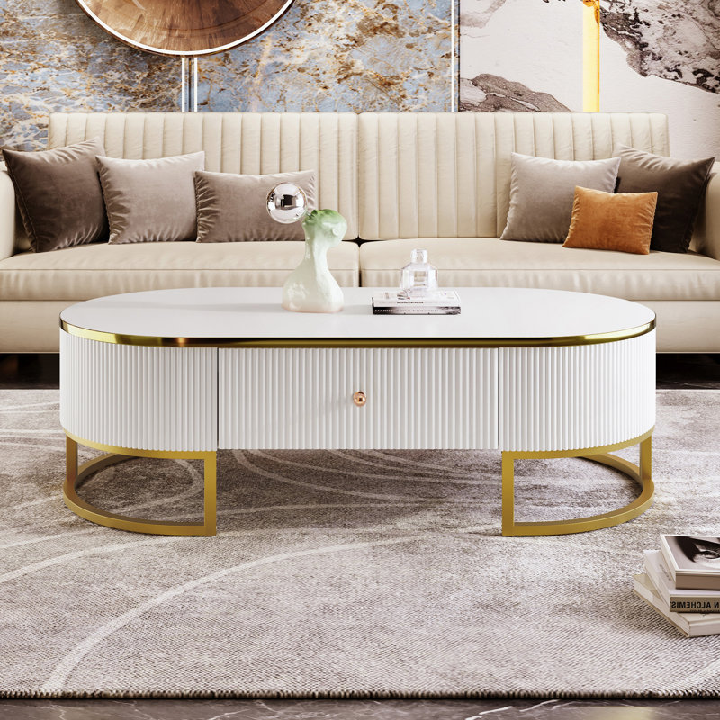 Modern Coffee Table With Drawers