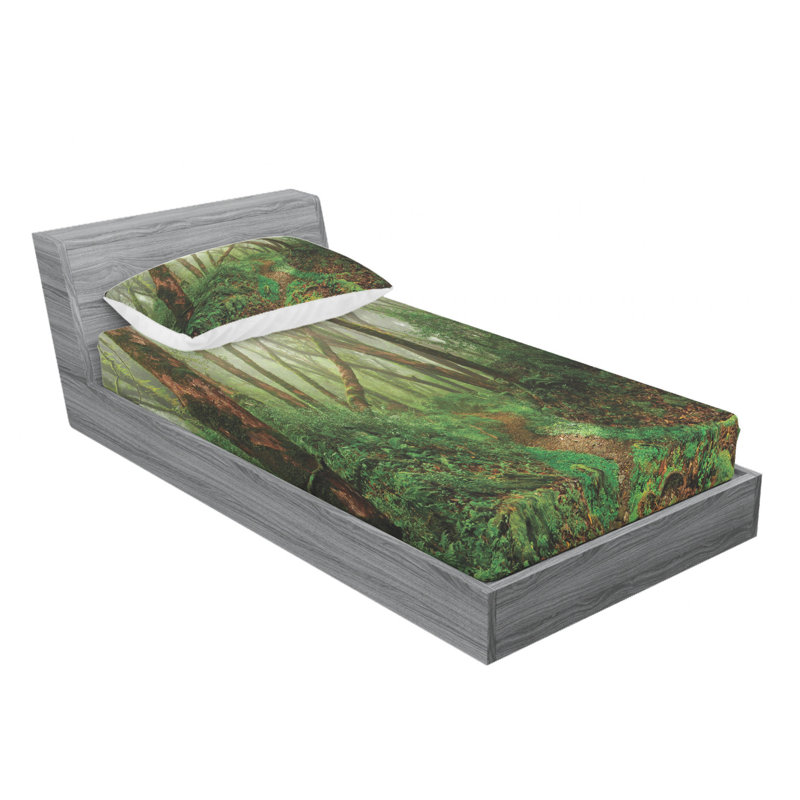 Microfiber Sheet Set, Twin XL Sheet Set with Fitted Sheet